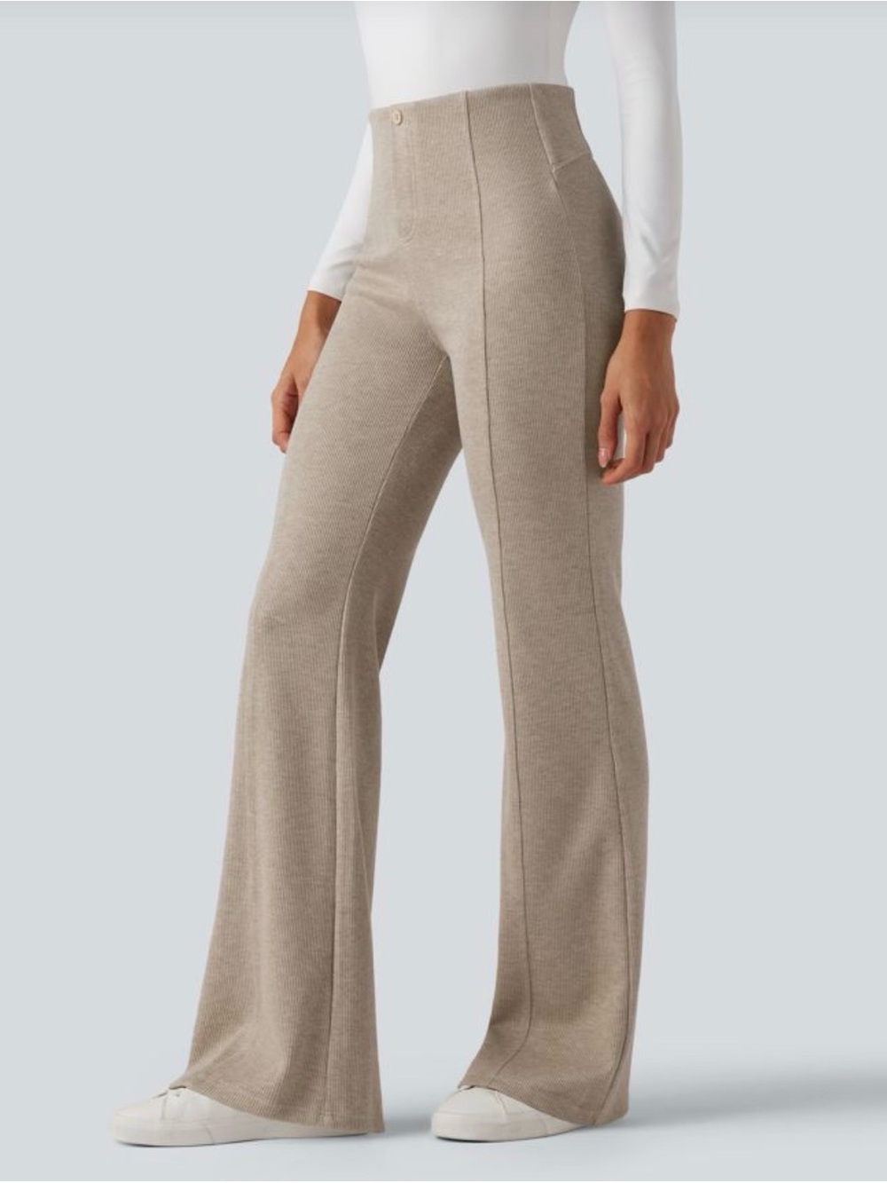 Halara High Waisted Tummy Control Casual Flare Pants
